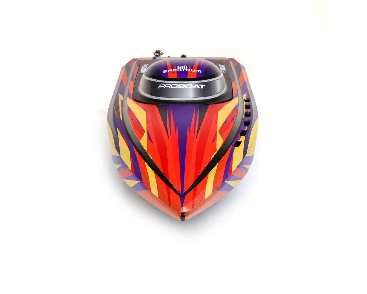 Pro Boat Sonicwake 24 Self-Righting RTR Brushless Boat Red 24" Deep-V Brushless RTR με μπαταρία & φορτιστή