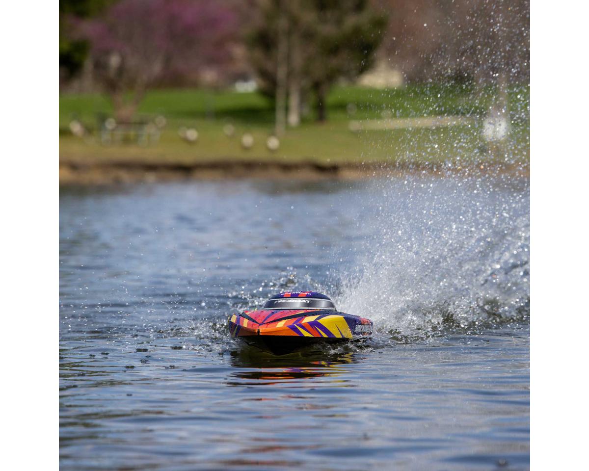 Pro Boat Sonicwake 24 Self-Righting RTR Brushless Boat Red 24" Deep-V Brushless RTR με μπαταρία & φορτιστή