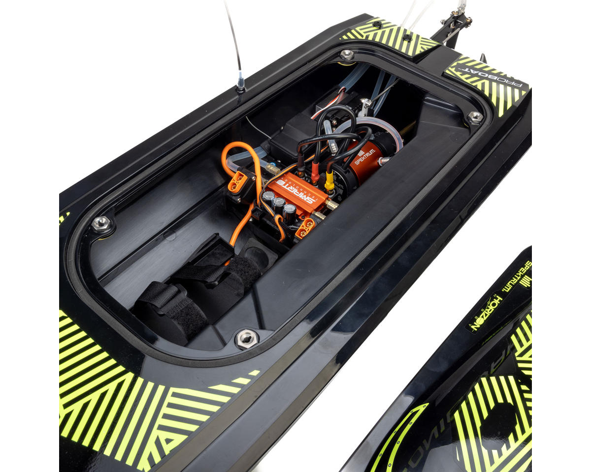 Pro Boat Sonicwake 36” V3 Self-Righting RTR V-Hull Brushless Boat Black – 8S Deep-V Boat με Spektrum SLT3