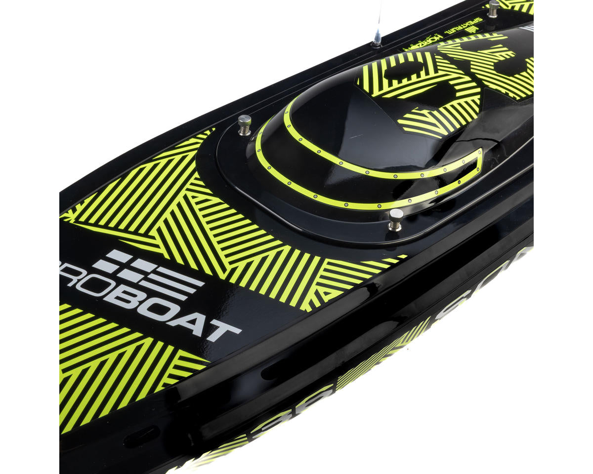 Pro Boat Sonicwake 36” V3 Self-Righting RTR V-Hull Brushless Boat Black – 8S Deep-V Boat με Spektrum SLT3