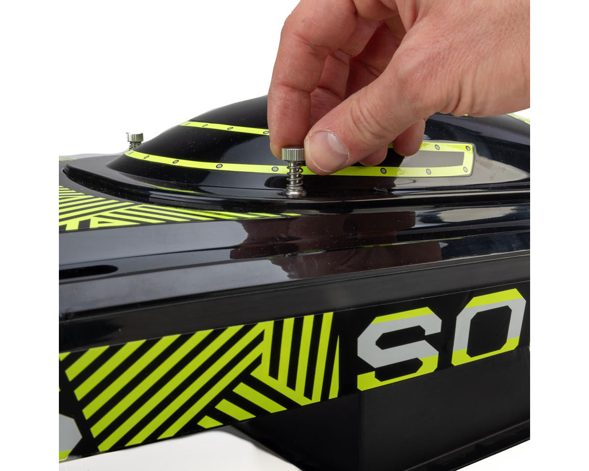 Pro Boat Sonicwake 36” V3 Self-Righting RTR V-Hull Brushless Boat Black – 8S Deep-V Boat με Spektrum SLT3