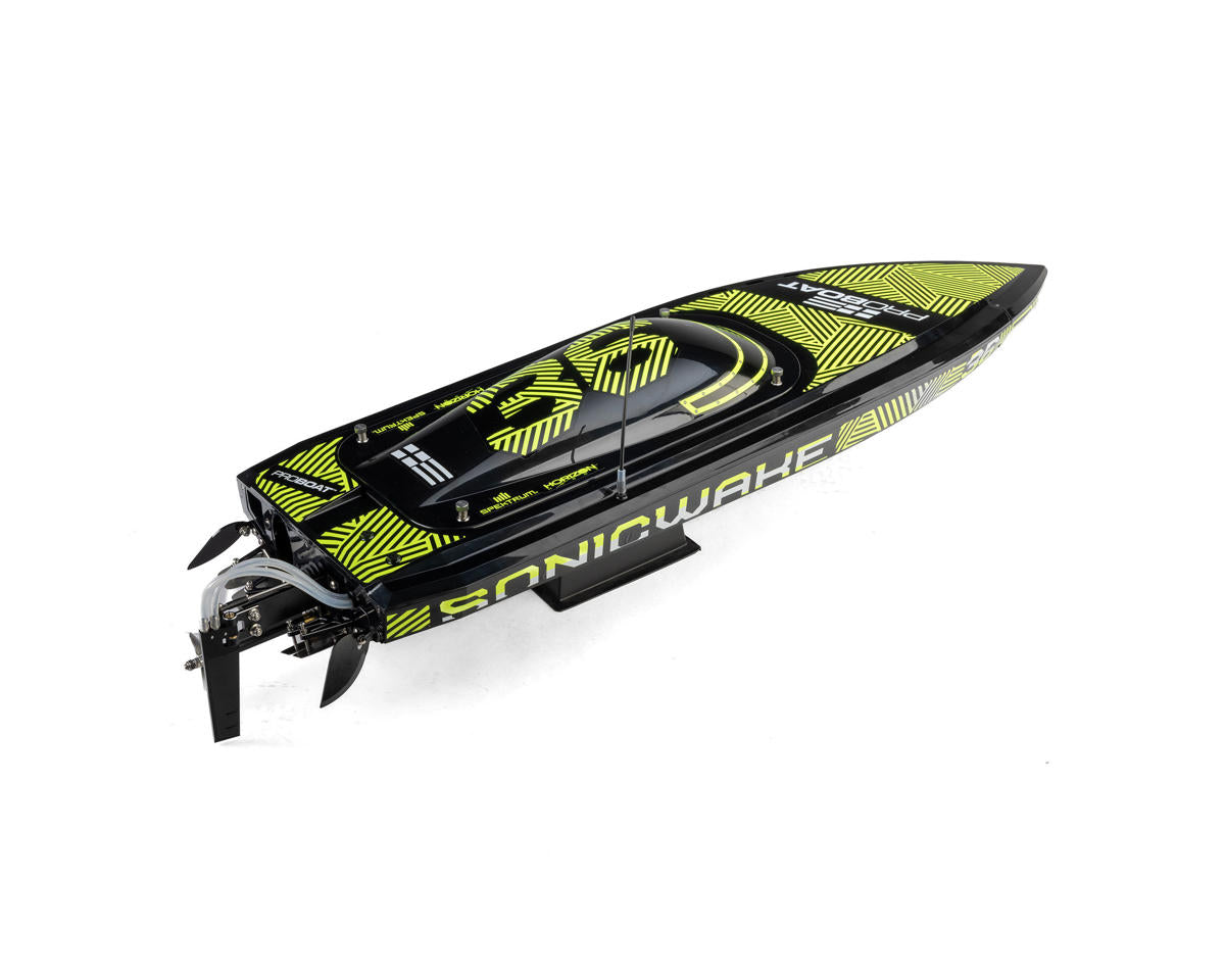 Pro Boat Sonicwake 36” V3 Self-Righting RTR V-Hull Brushless Boat Black – 8S Deep-V Boat με Spektrum SLT3