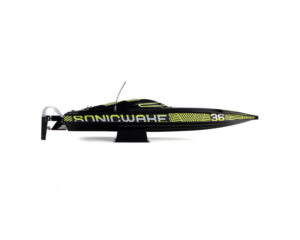 Pro Boat Sonicwake 36” V3 Self-Righting RTR V-Hull Brushless Boat Black – 8S Deep-V Boat με Spektrum SLT3