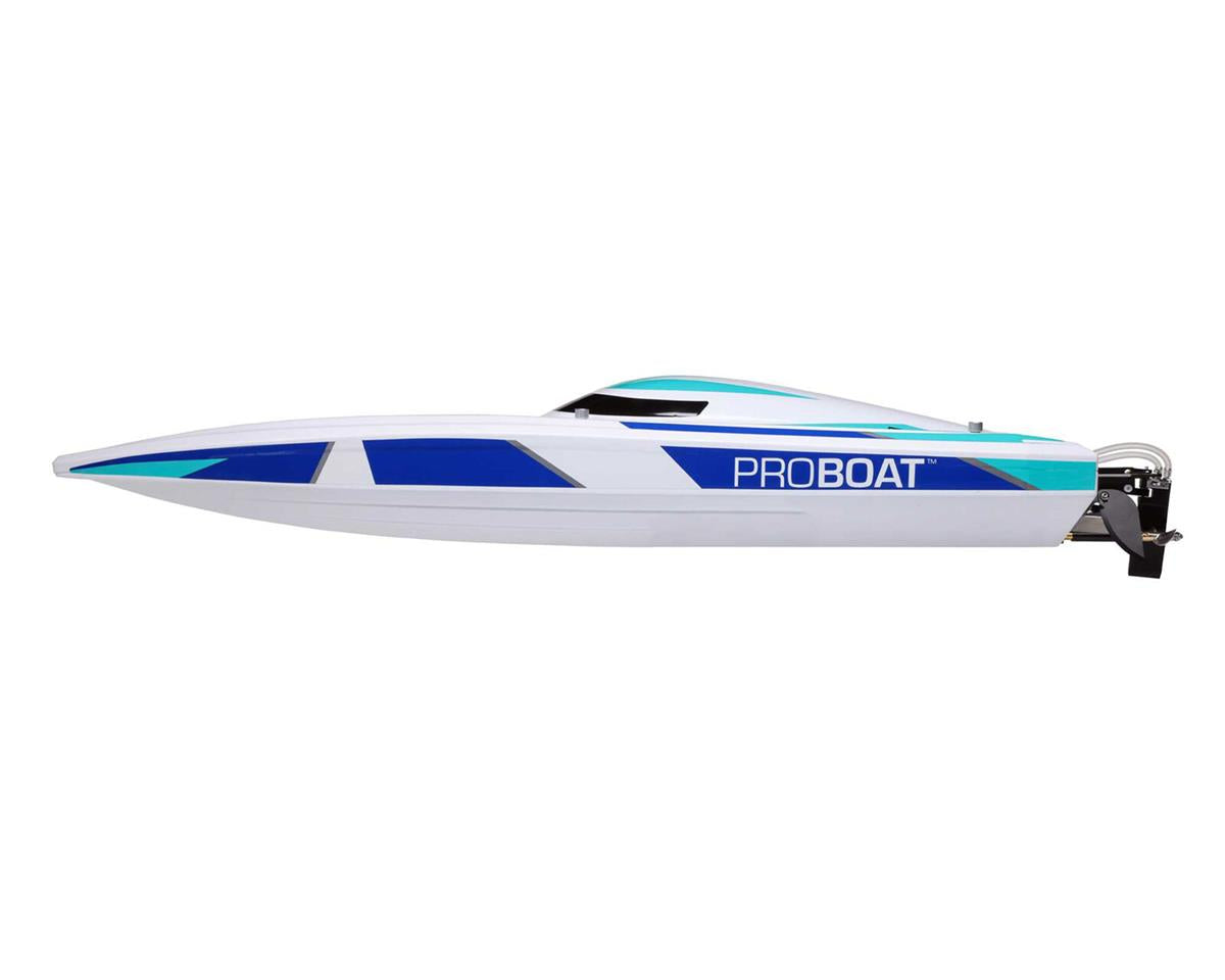 Pro Boat Sonicwake 36 Self-Righting RTR Brushless Deep-V Boat Λευκό