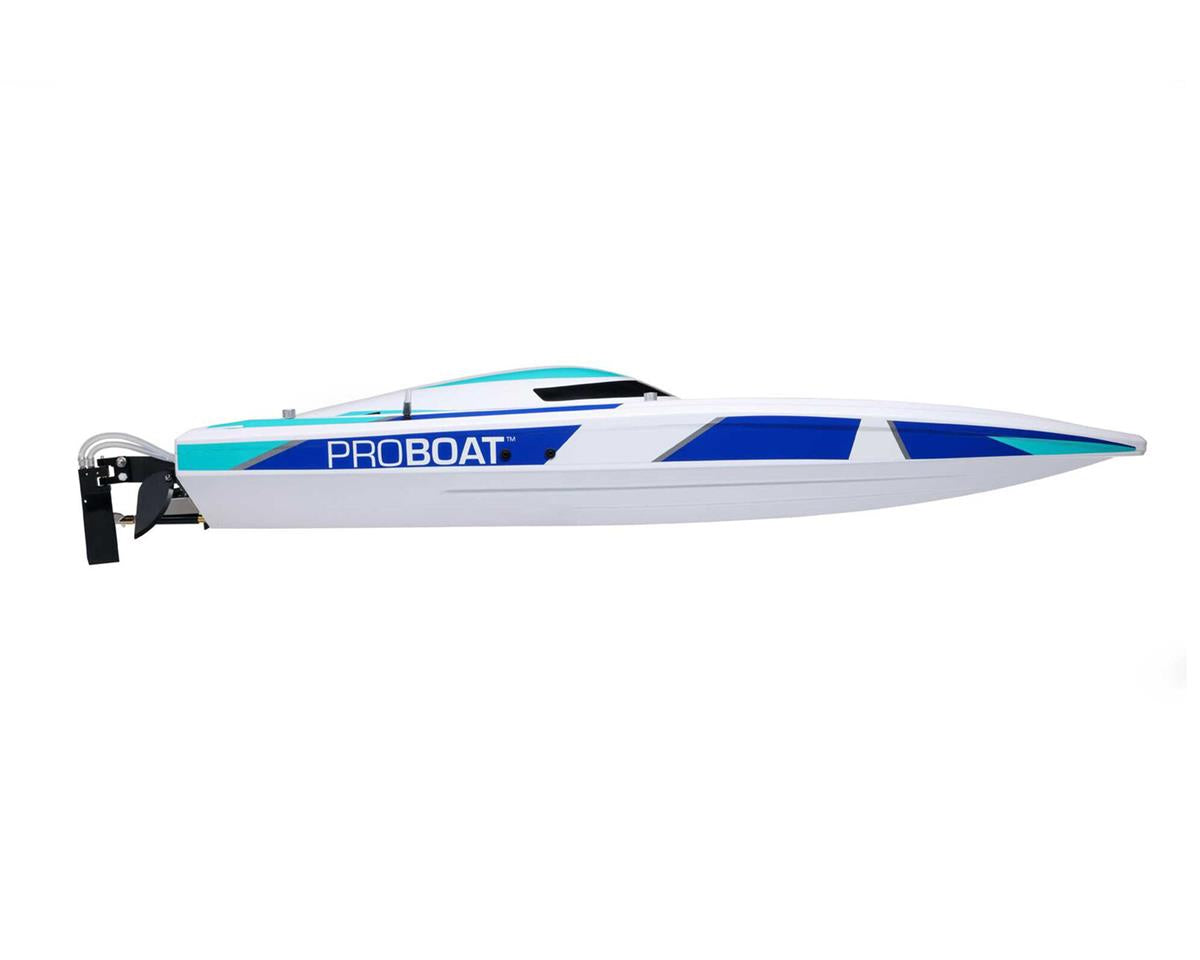 Pro Boat Sonicwake 36 Self-Righting RTR Brushless Deep-V Boat Λευκό