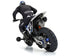 Pro-Line Supermoto Rear Tire & Wheel Set για Losi Promoto-MX 1/4 (Μαύρο)
