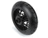 Pro-Line Supermoto Rear Tire & Wheel Set για Losi Promoto-MX 1/4 (Μαύρο)