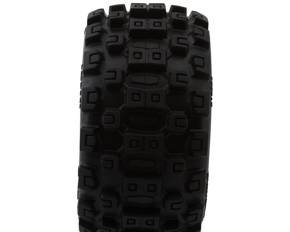 Pro-Line Badlands MX 1/18 Pre-Mounted Monster Truck Tires Raid Wheels (4pcs) 12mm
