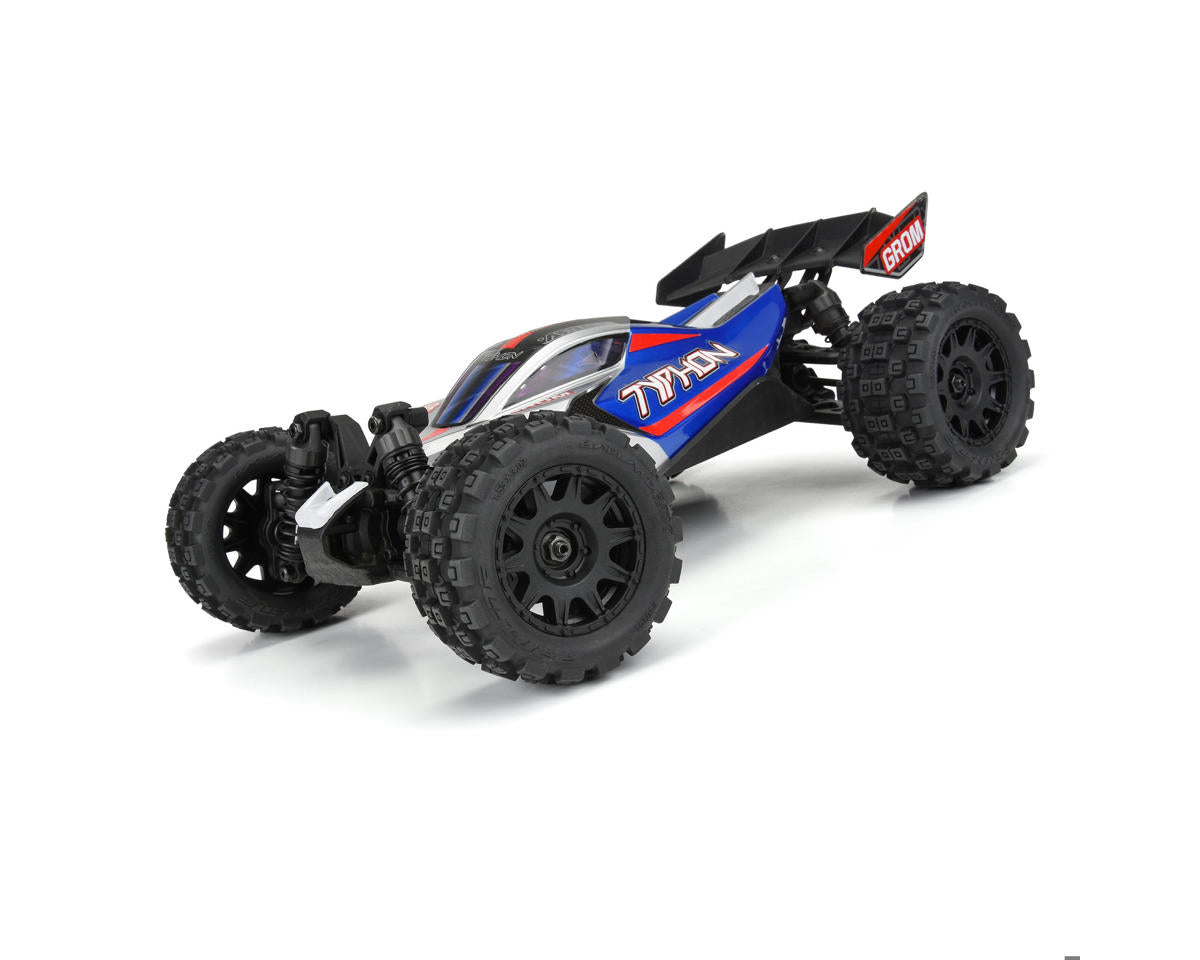 Pro-Line Badlands MX 1/18 Pre-Mounted Monster Truck Tires Raid Wheels (4pcs) 12mm