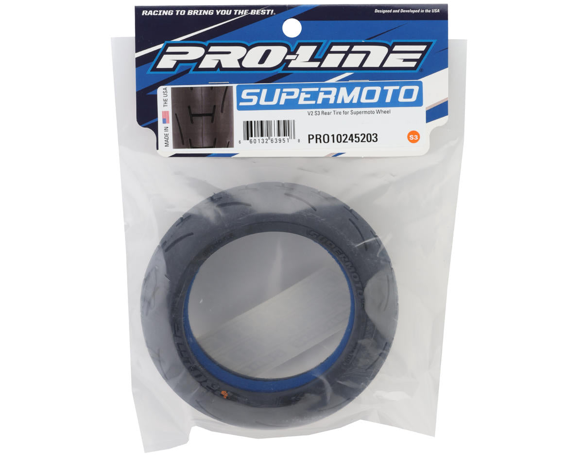Pro-Line 1/4 Supermoto 2.0 Rear Tire (1) (S3)