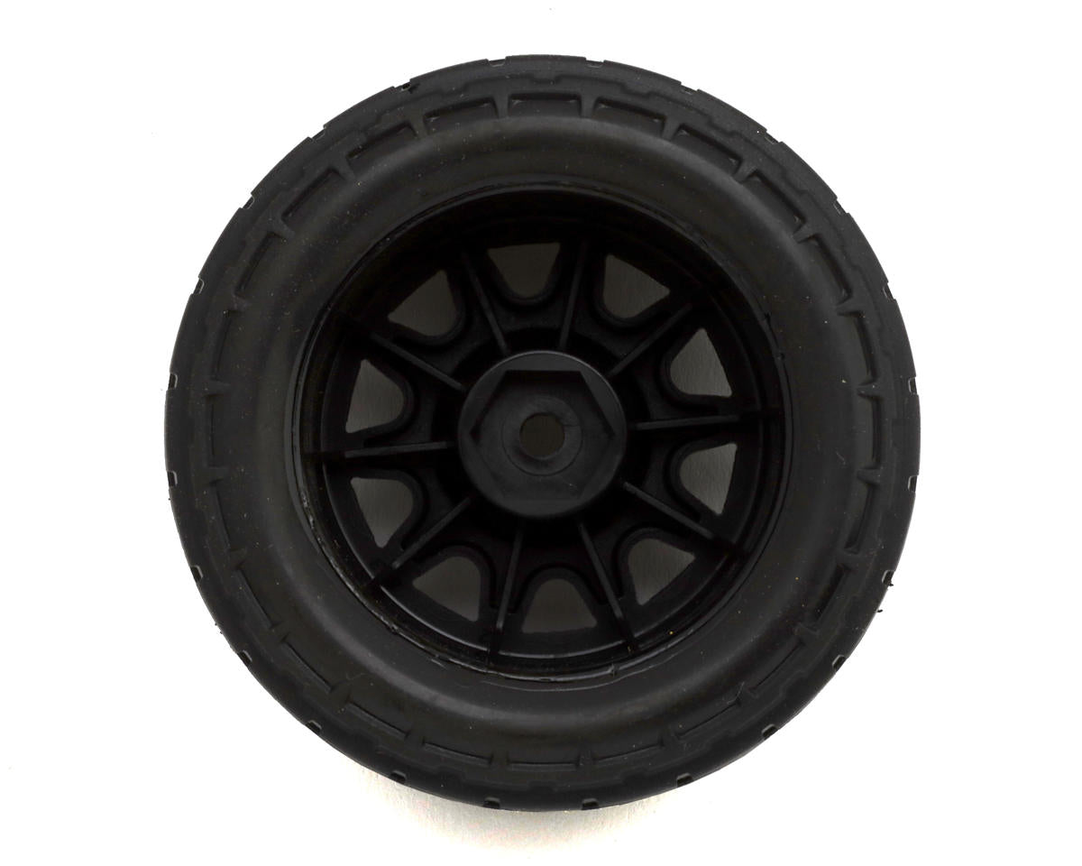 Pro-Line Menace 1/18 Pre-Mounted MT Street Tires Raid Wheels (4pcs) 12mm