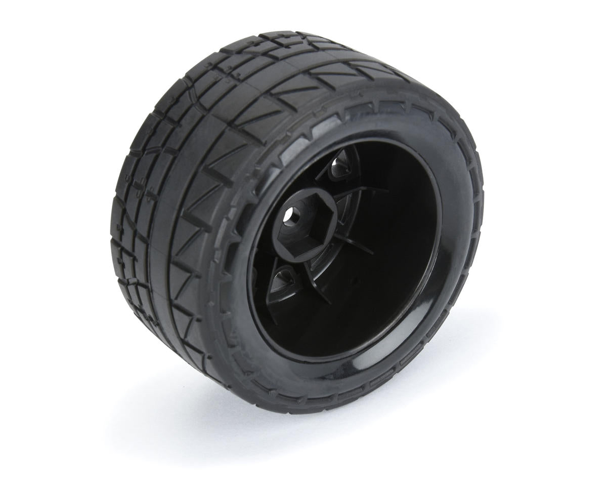 Pro-Line Menace 1/18 Pre-Mounted MT Street Tires Raid Wheels (4pcs) 12mm
