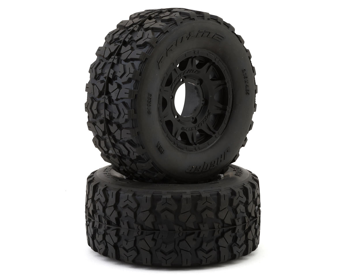 Pro-Line Jaeger HP Belted 2.8 Pre-Mounted Truck Tires Raid Wheels (2pcs)