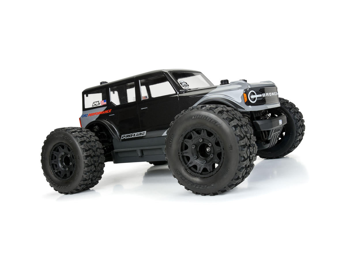 Pro-Line Jaeger HP Belted 2.8 Pre-Mounted Truck Tires Raid Wheels (2pcs)