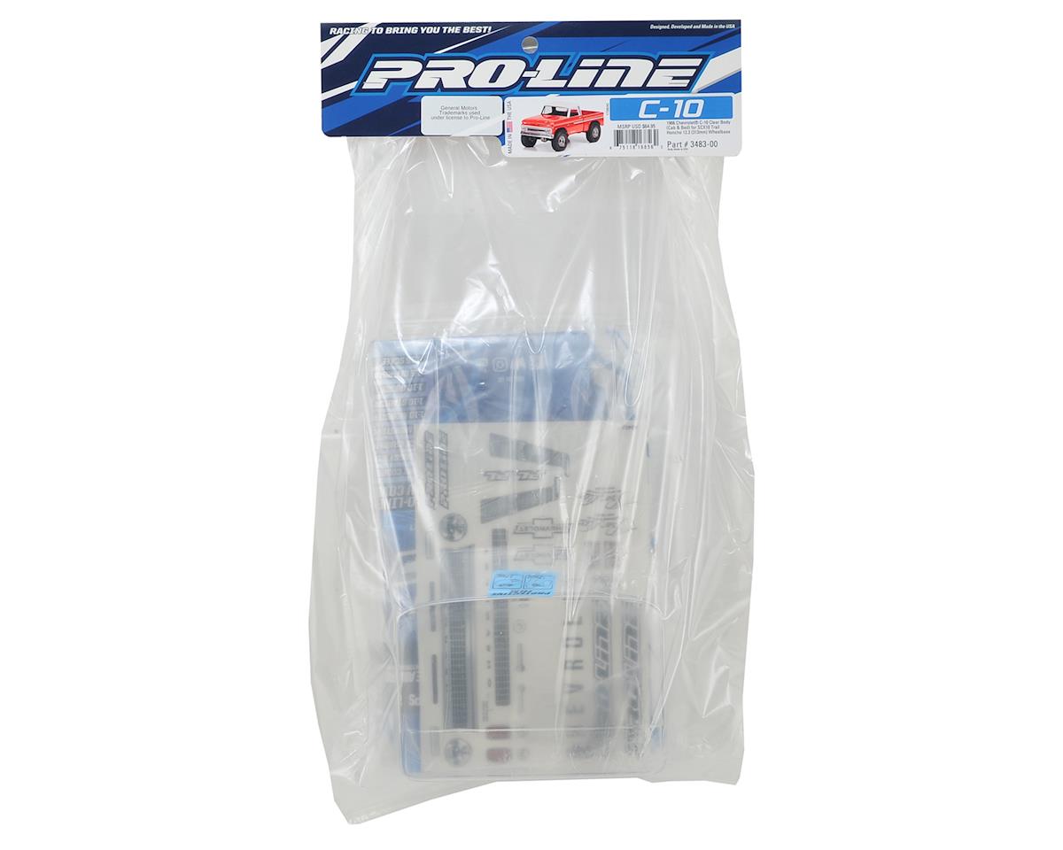 Pro-Line 1966 Chevrolet C-10 12.3" Rock Crawler Body (Clear) Cab & Bed