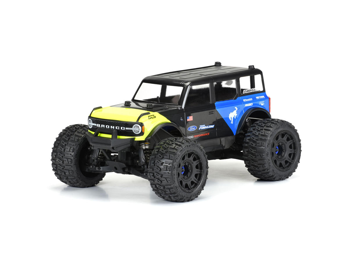 Pro-Line 2021 Ford Bronco Monster Truck Body (Clear) for Traxxas Maxx/E-Revo 2.0