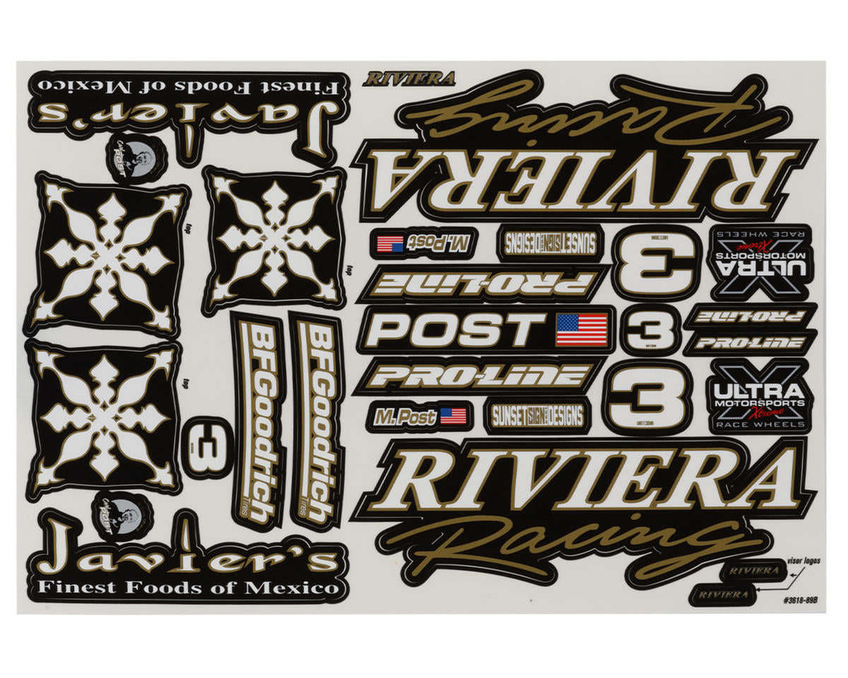 Pro-Line 1997 Ford F-150 Pre-Cut Short Course Riviera Edition Tough Color Body (Black) (Mojave 6S)