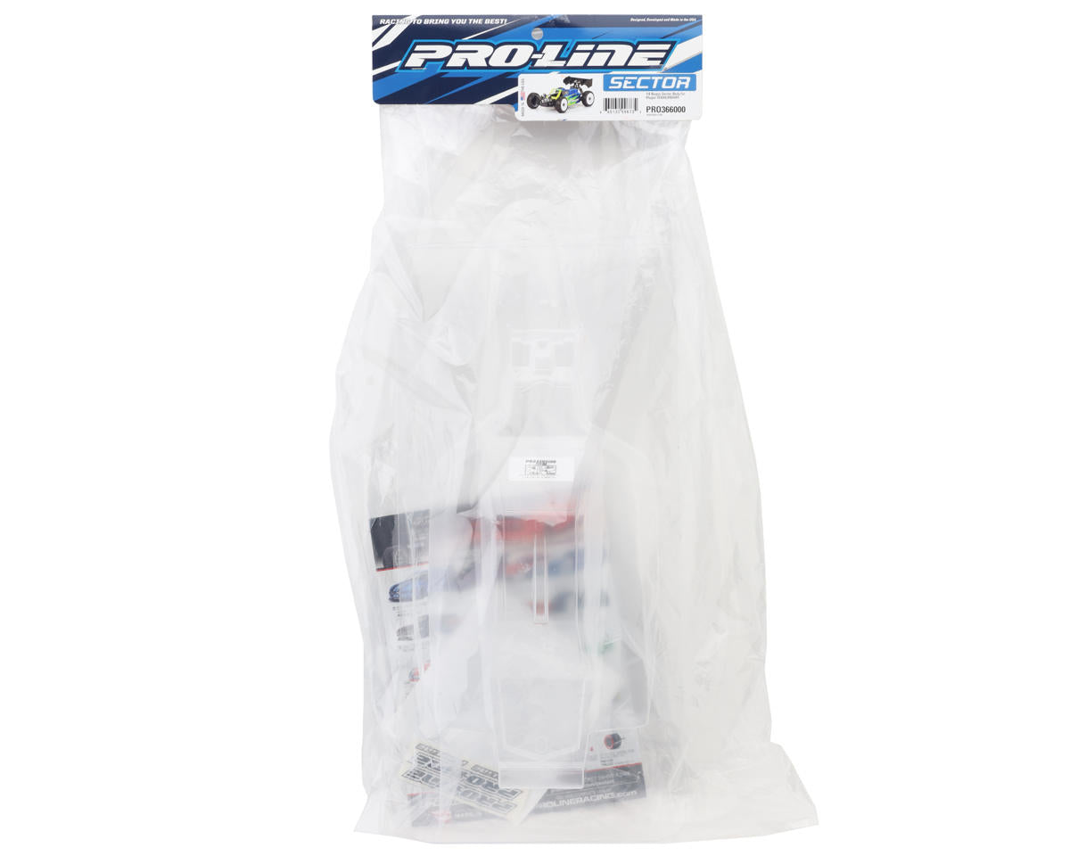 Pro-Line Mugen MBX8 Sector 1/8 Buggy Body (Clear)