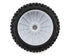 Pro-Line Badlands MX 1/8 Pre-Mounted Buggy Tires Velocity V2 Wheels White (2pcs) M2