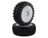 Pro-Line Badlands MX 1/8 Pre-Mounted Buggy Tires Velocity V2 Wheels White (2pcs) M2