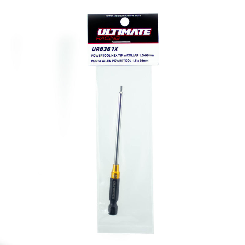 Ultimate Racing Power Tool Hex Tip 1.5 × 98mm με ID Collar