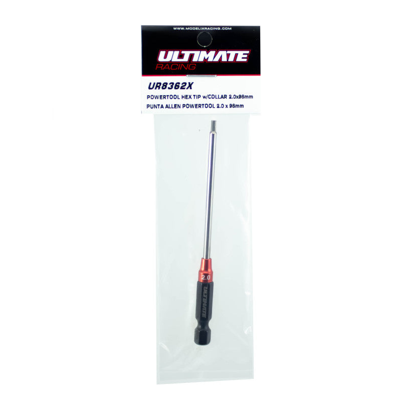 Ultimate Racing Power Tool Hex Tip 2.0 × 98mm με ID Collar