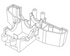 MJX Hyper Go Rear Gearbox Lower Case - Part Number 14191B