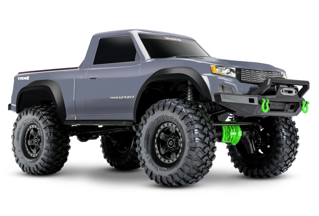 Traxxas TRX-4 Sport Scale & Trail Crawler 1/10 RTR Clipless Body – Gray (TRX82224-4)