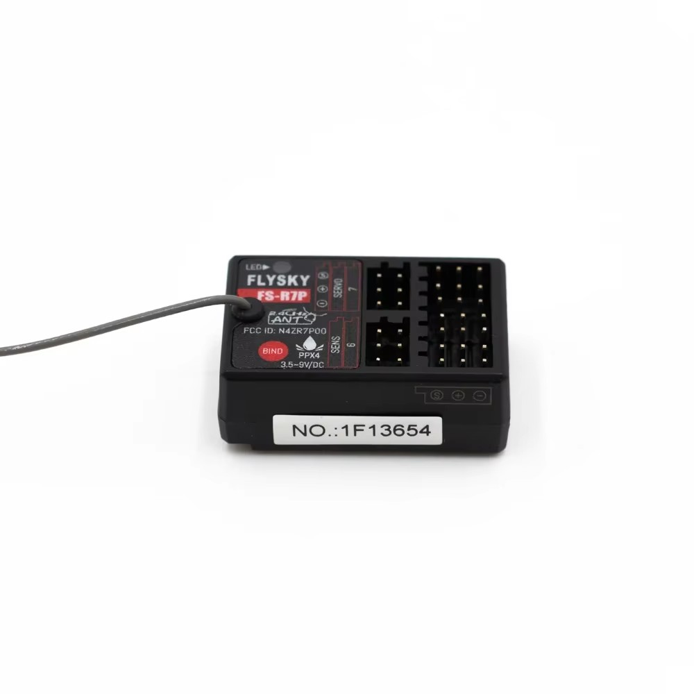 Flysky R7P ANT Receiver – Δέκτης 7 Καναλιών με PWM, PPM, i-BUS & S.BUS