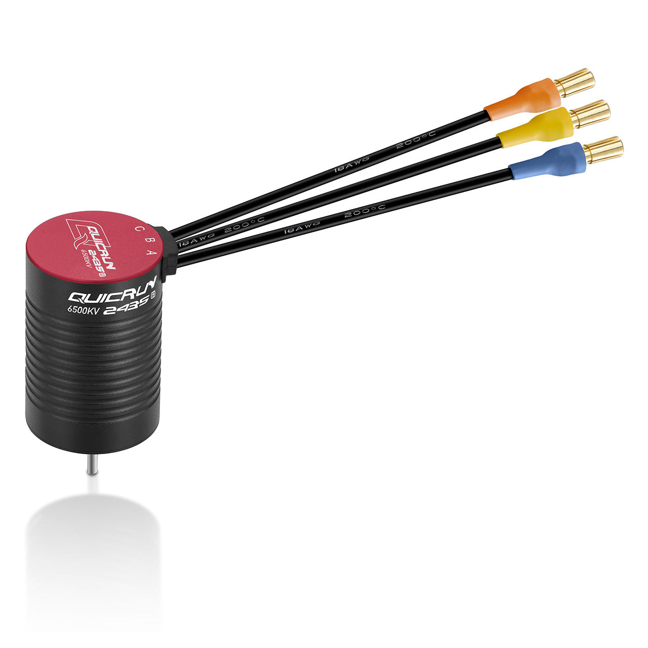 Hobbywing QuicRun 2435SL G3 SE 6500kV Red – Sensorless Brushless Motor για 1/16 & 1/18