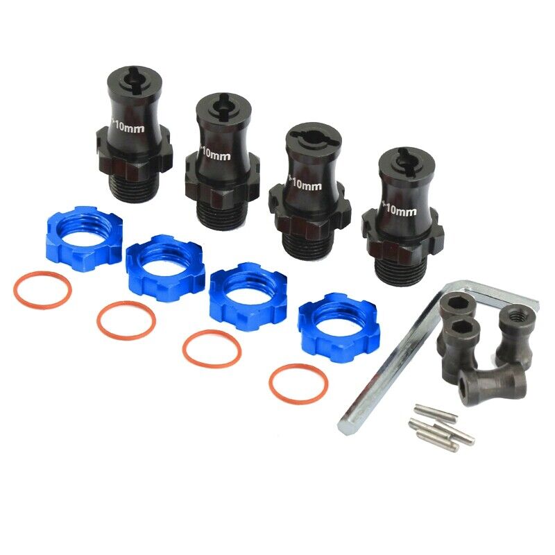 ProtonRC ALU 12mm to 17mm WHEEL HUB + 10mm Offset FOR TRAXXAS SLASH 4X4 VXL 2WD RUSTLER STAMPEDE