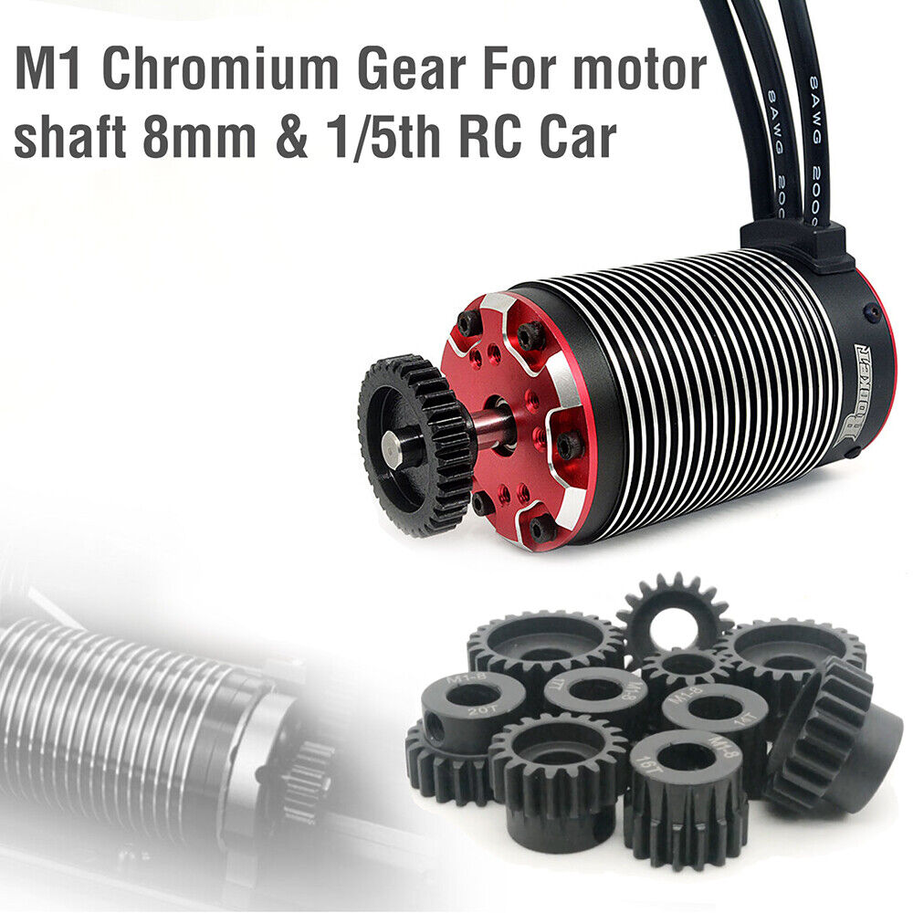 PROTONRC M1 8mm Shaft 13T-49T Pinion Motor Gear for 1/5 1/6 TRAXXAS ARRMA RC Car Motor