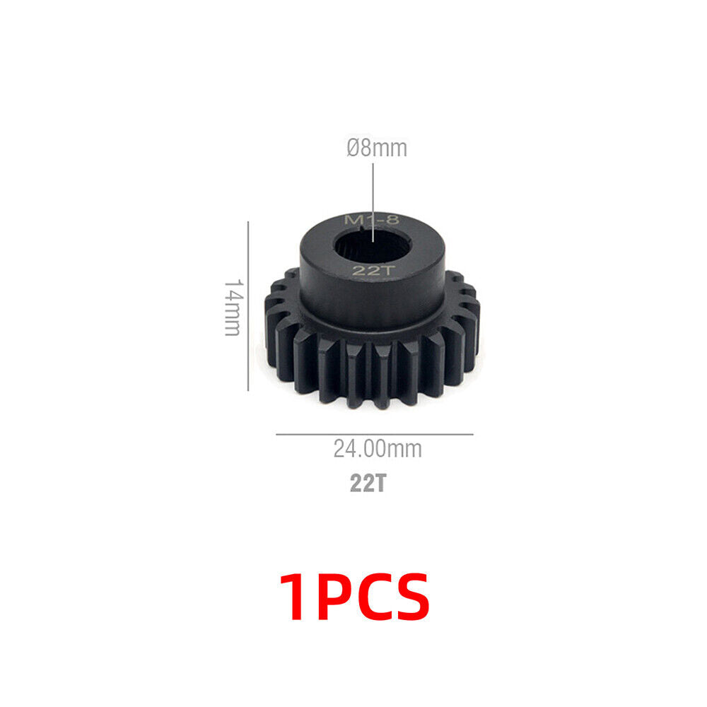 PROTONRC M1 8mm Shaft 13T-49T Pinion Motor Gear for 1/5 1/6 TRAXXAS ARRMA RC Car Motor