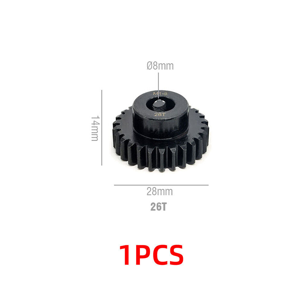 PROTONRC M1 8mm Shaft 13T-49T Pinion Motor Gear for 1/5 1/6 TRAXXAS ARRMA RC Car Motor