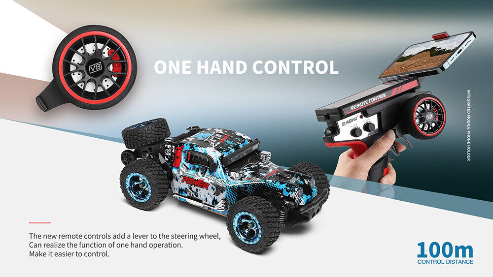 Wltoys 284161 RTR 1/28 4WD RC Αυτοκίνητο Off-Road με LED