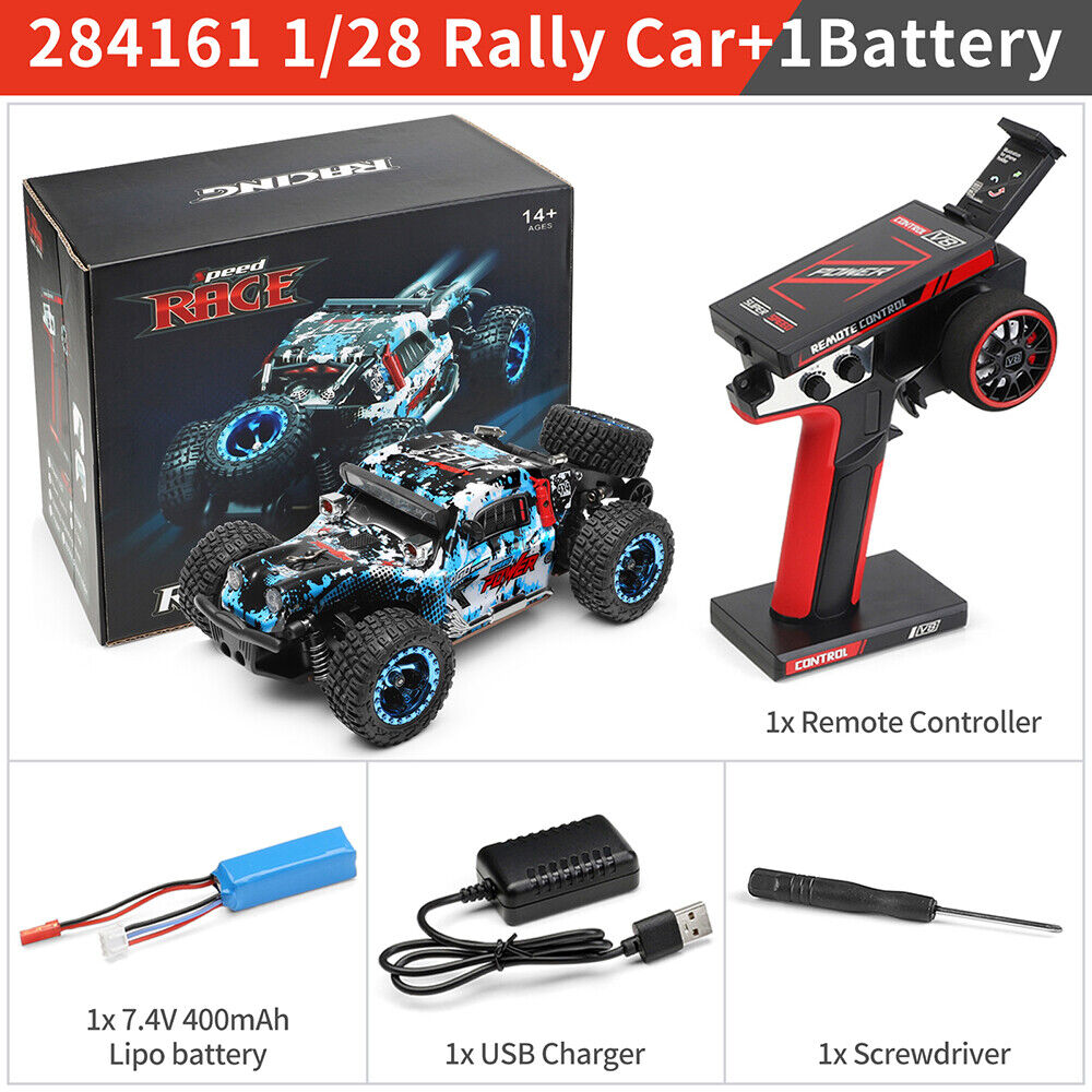 Wltoys 284161 RTR 1/28 4WD RC Αυτοκίνητο Off-Road με LED