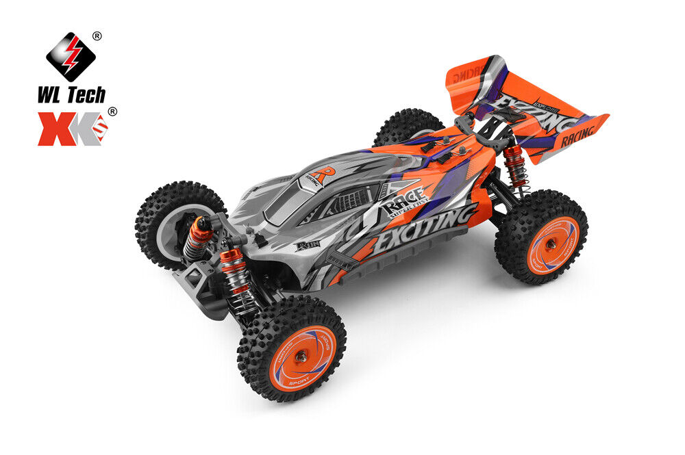 WLtoys 124010 RTR 1/12 Brushed Racing Car 2.4G 4WD 55km/h Off-Road Climbing High Speed Truck