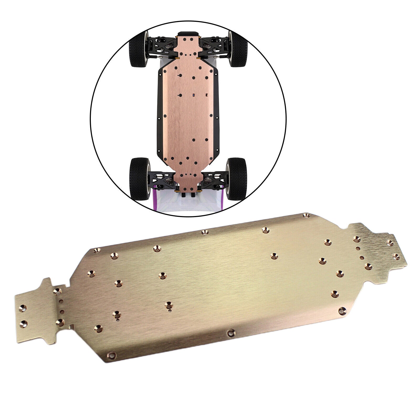 Aluminum RC 124019-1823 Chassis Fit for WLtoys 124018 124019 RC Car
