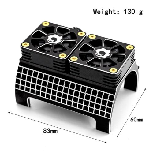 ProtonRC Alloy Double Motor Cooling Fan for 1/5 Traxxas X-Maxx or similar  RC Car Brushless
