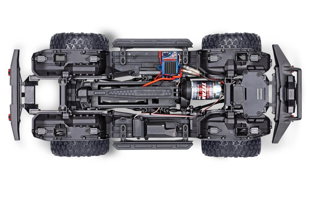 Traxxas TRX-4 Sport Scale & Trail Crawler 1/10 RTR Clipless Body – Gray (TRX82224-4)