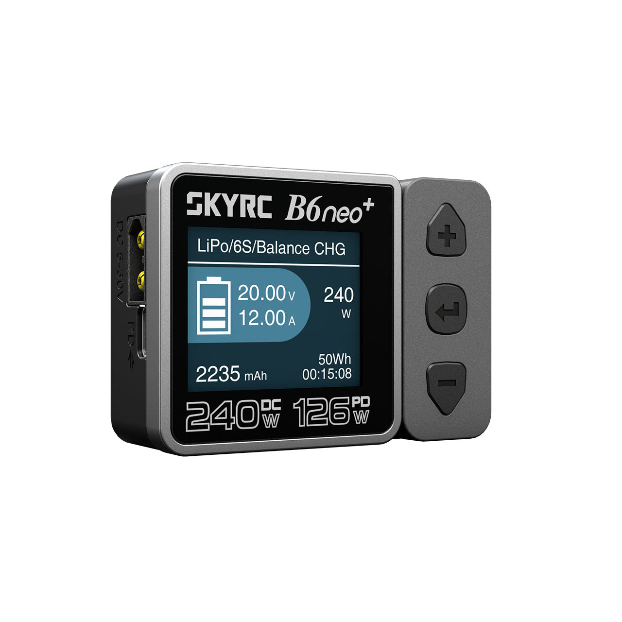 SkyRC B6neo+ DC/PD Balance Charger 1–6S (200W–240W)