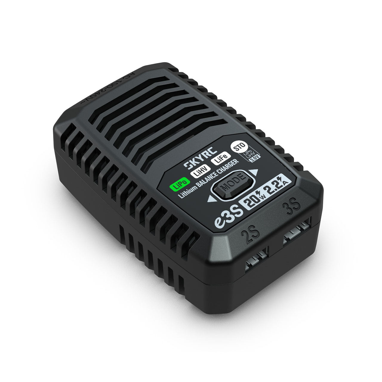 SkyRC e3S LiPo Balance Charger 2–3S 2.2A