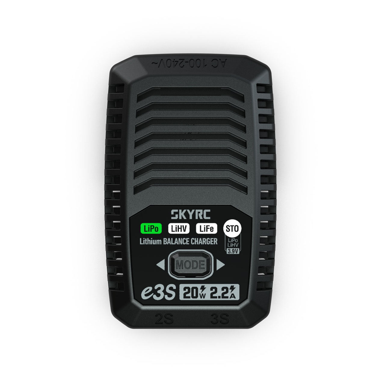 SkyRC e3S LiPo Balance Charger 2–3S 2.2A