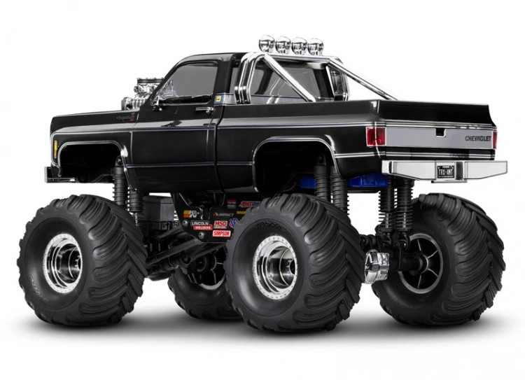 Traxxas TRX-4MT Chevrolet K-10 Monster Truck RTR Black - 2S LiPo/USB Charger