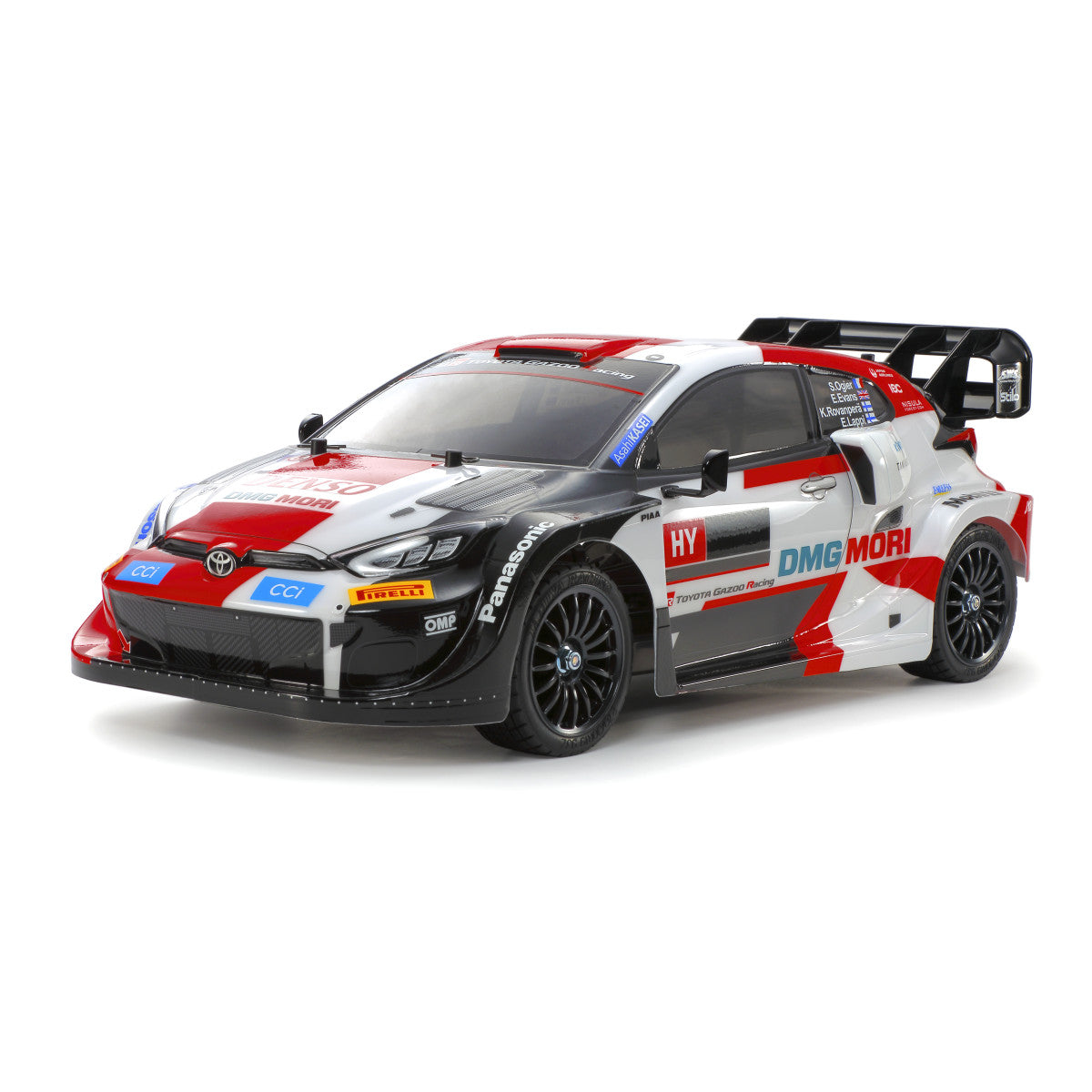 Tamiya Toyota GAZOO Racing WRT/GR Yaris Rally1 1/10 4WD Electric Rally Car Kit (TT-02)