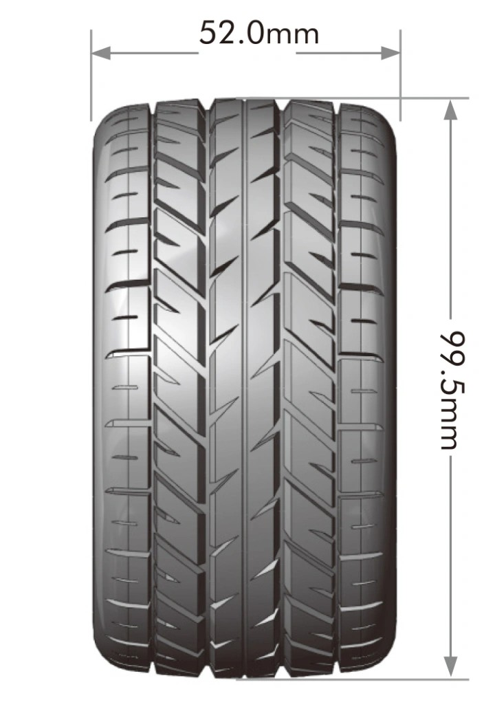 Louise RC ST-ROCKET Soft Tires Mini Maxx / Mini XRT (2pcs) 12mm Hex – LT3387SM