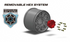 Louise ST-ROCKET 3.8" Sport MFT 1/8 Tires & Wheels 17mm Hex (2)