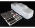 TMT Body unbreakable white incl. sticker for ARRMA Big Rock 6S