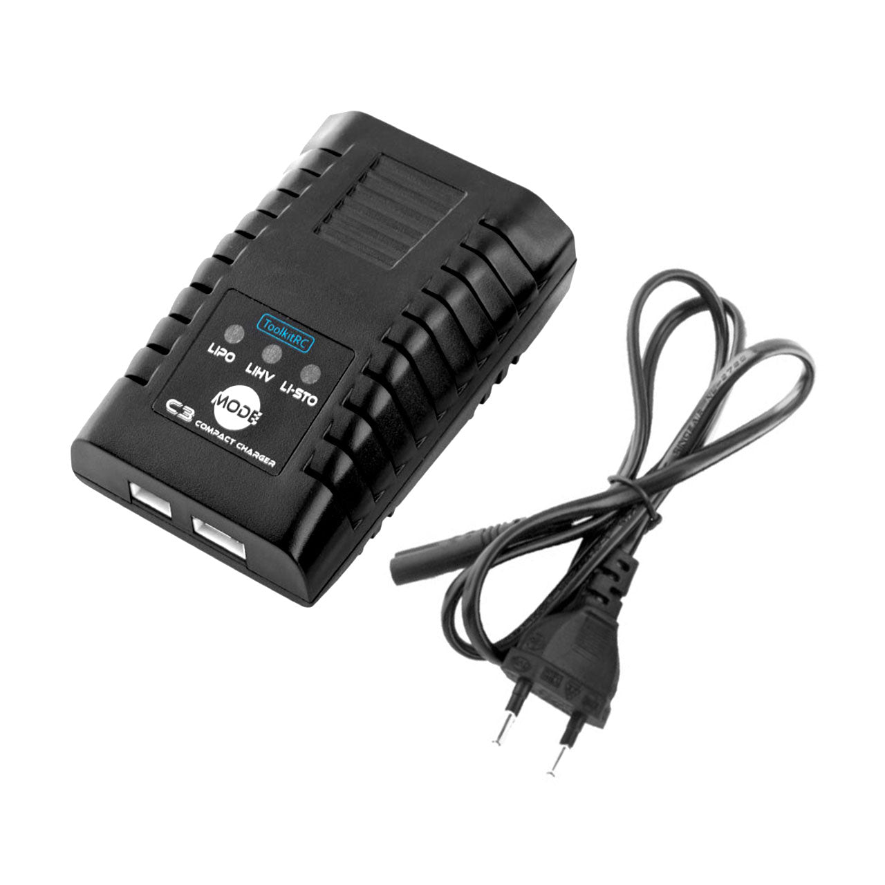 ToolkitRC C3 AC Balance Charger 2–3S LiPo/LiHV 25W