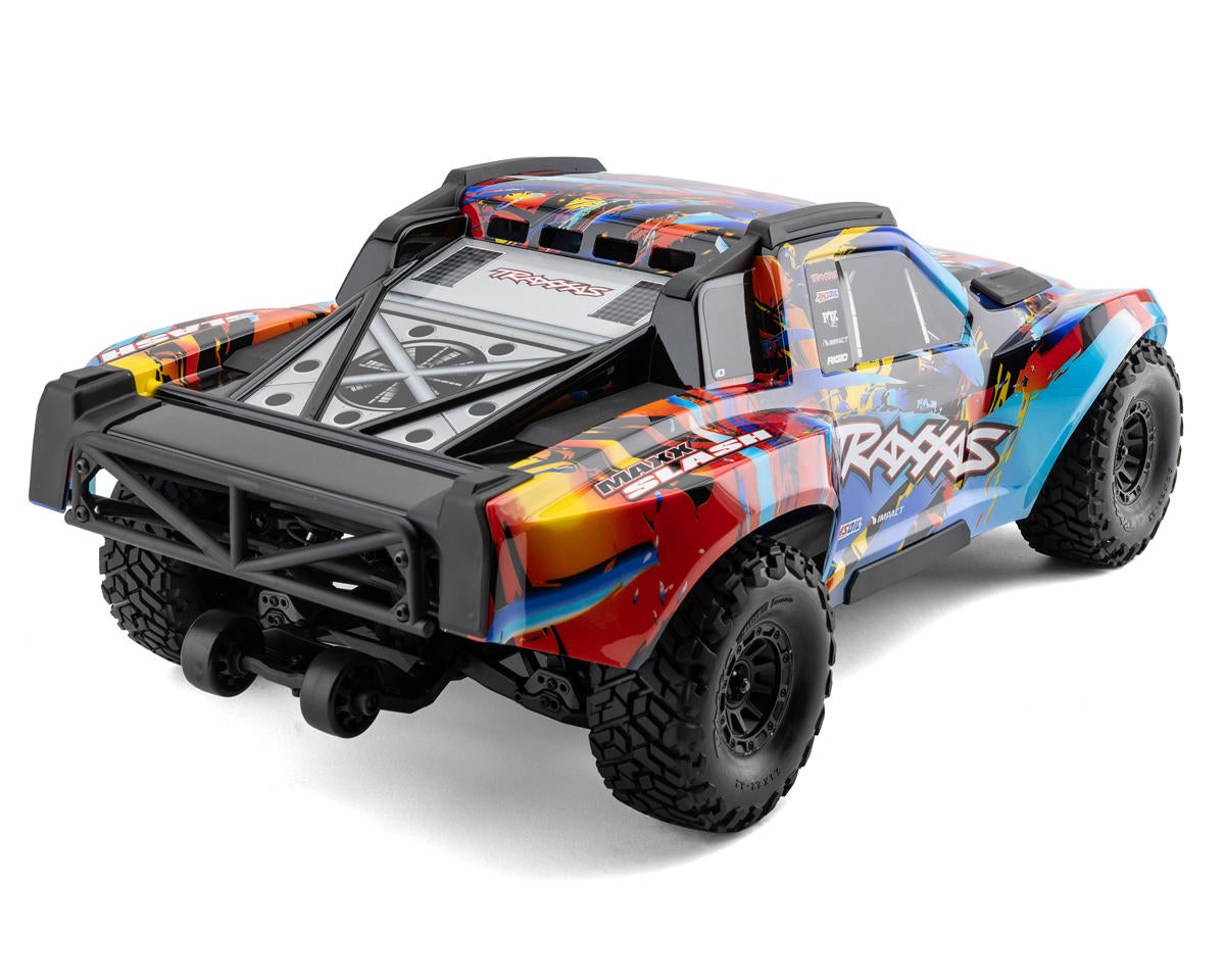 Traxxas Maxx® Slash® 6S 1/10 RTR 4x4 Brushless Short Course Truck (Rock n Roll) w/TQi™ 2.4GHz Radio & Link Module